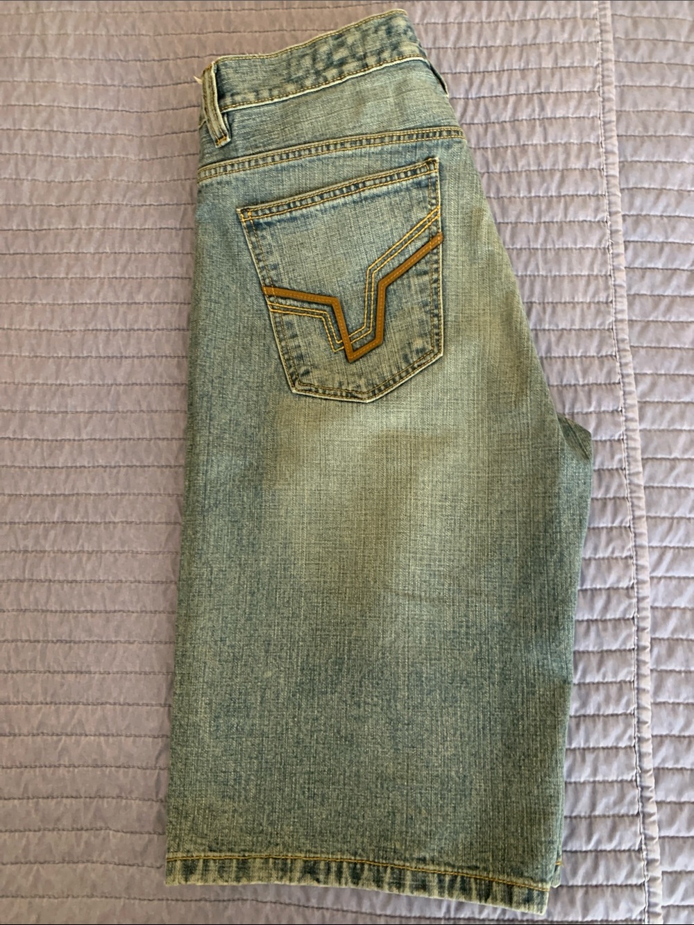 Pepe Jeans Light Blue Denim Jean Shorts - Picture 3 of 3